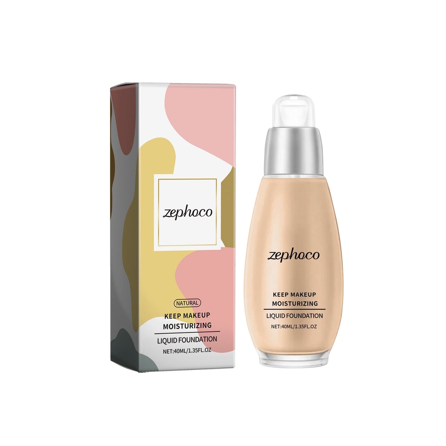 Silky Skin Liquid Foundation – Smooth Coverage & Natural Glow