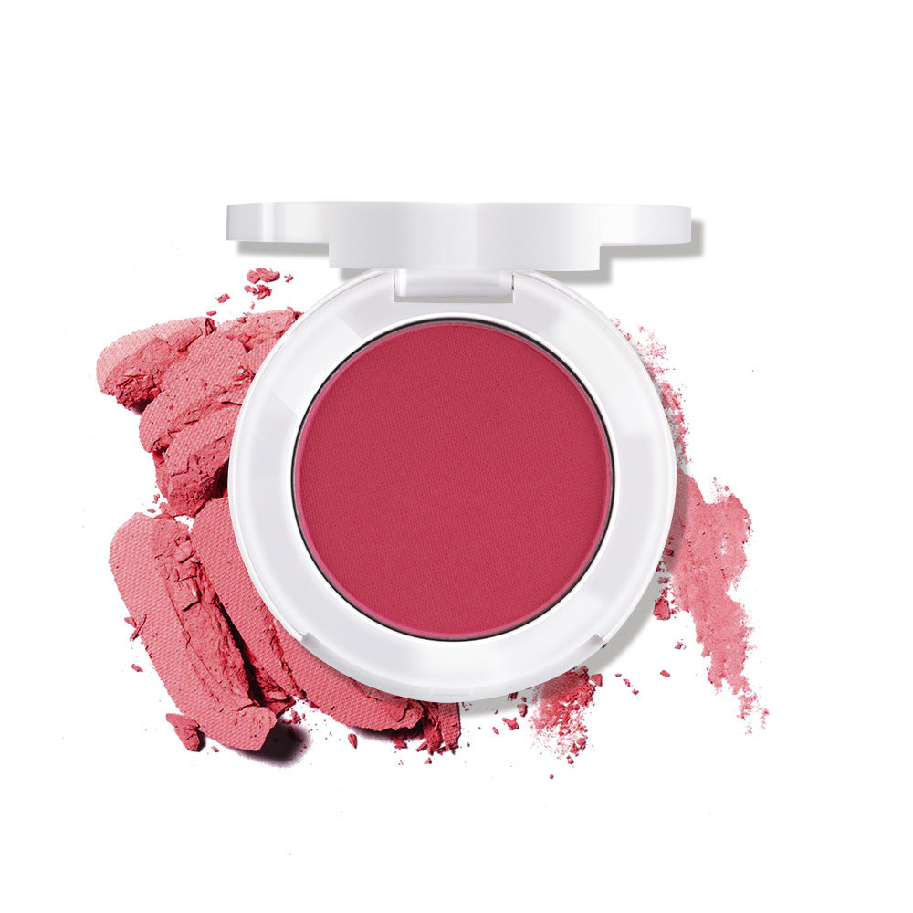 Soft Matte Blush with Subtle Shimmer – Radiant Natural Finish