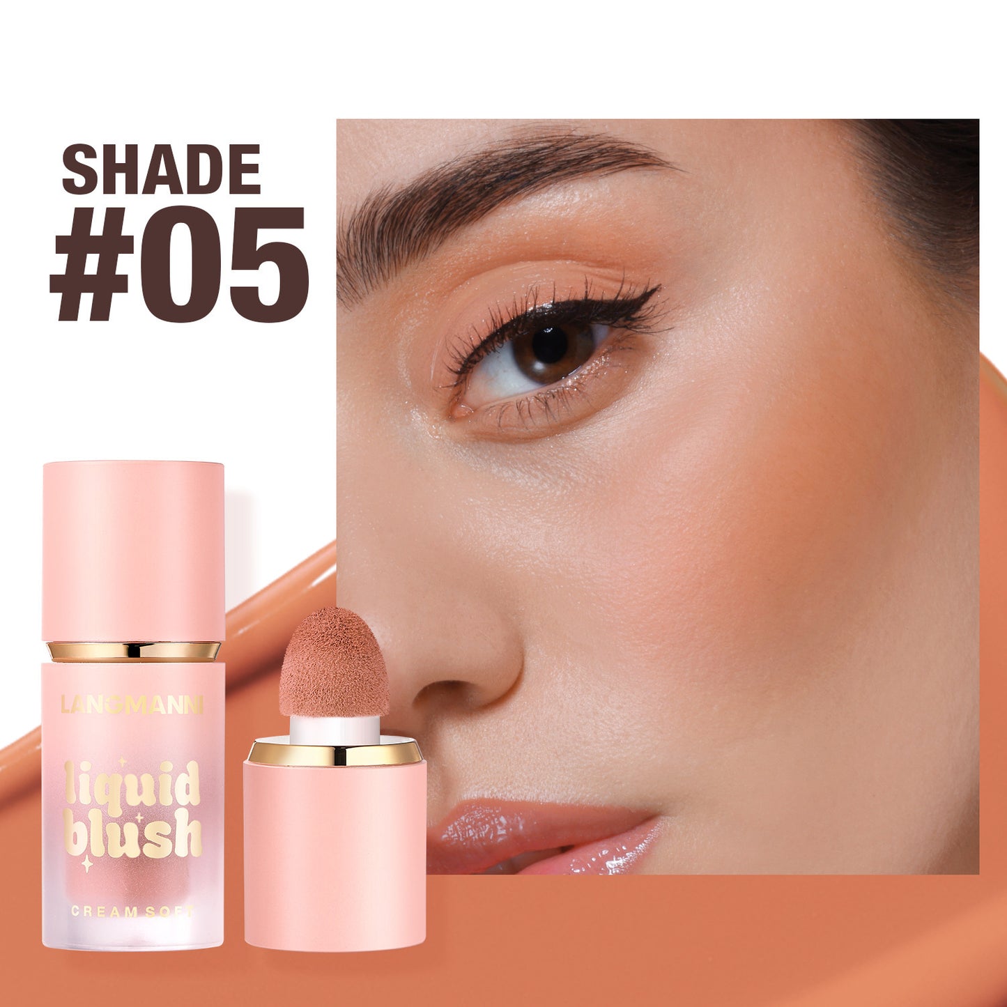 Tinted Liquid Blush – Smooth Glow & Natural Definition