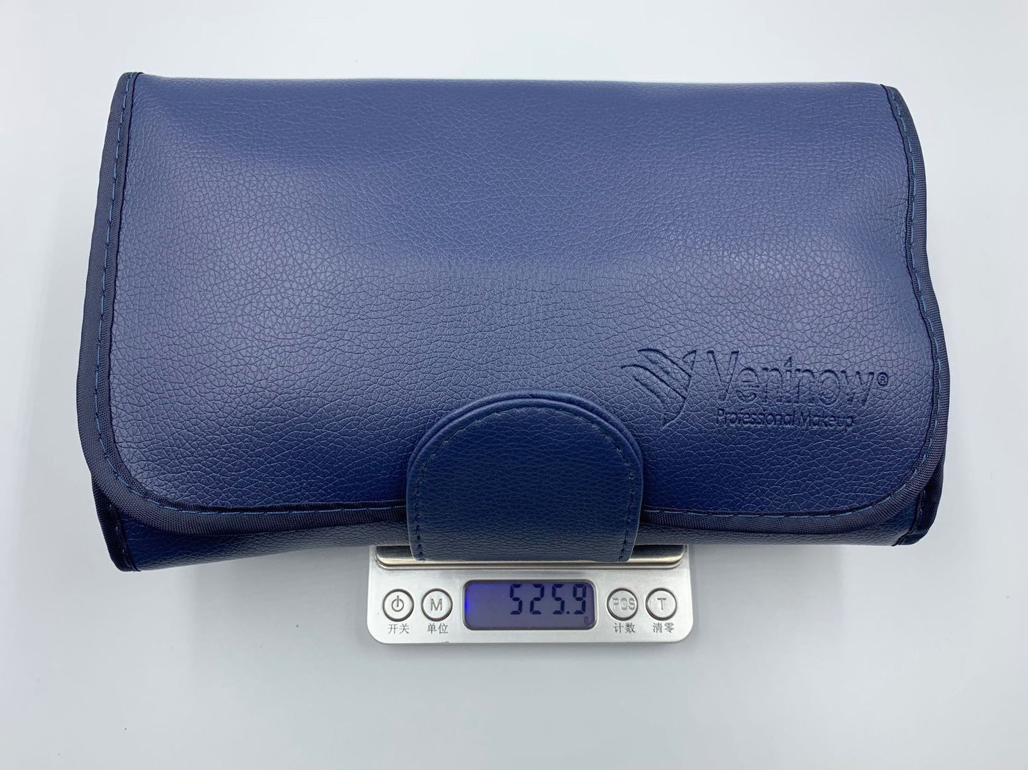 32-Piece Blue Makeup Brush Set