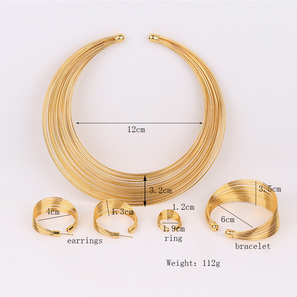 Elegant Jewelry Set – Bracelet & Ring