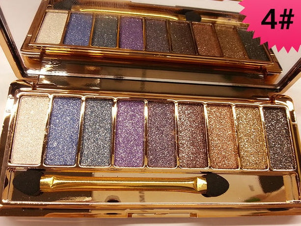 Korea Bear Winnie 9-Color Diamond Eyeshadow Palette
