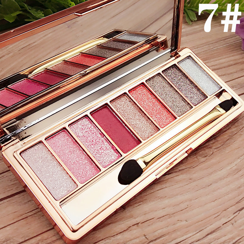 Korea Bear Winnie 9-Color Diamond Eyeshadow Palette