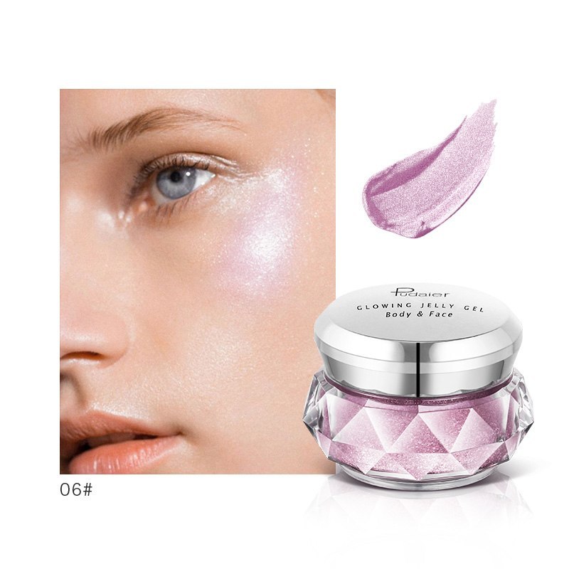 Mermaid Glow Jelly Highlighter – Face, Eyes & Body Sparkle