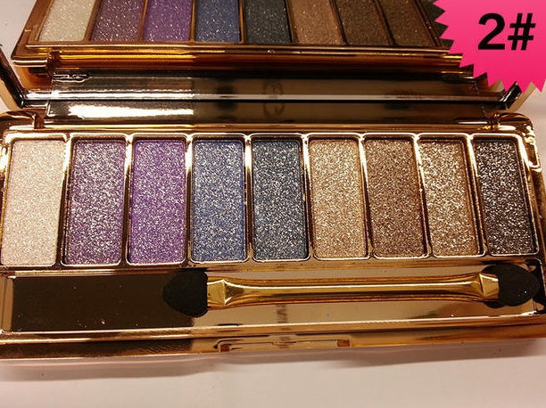 Korea Bear Winnie 9-Color Diamond Eyeshadow Palette