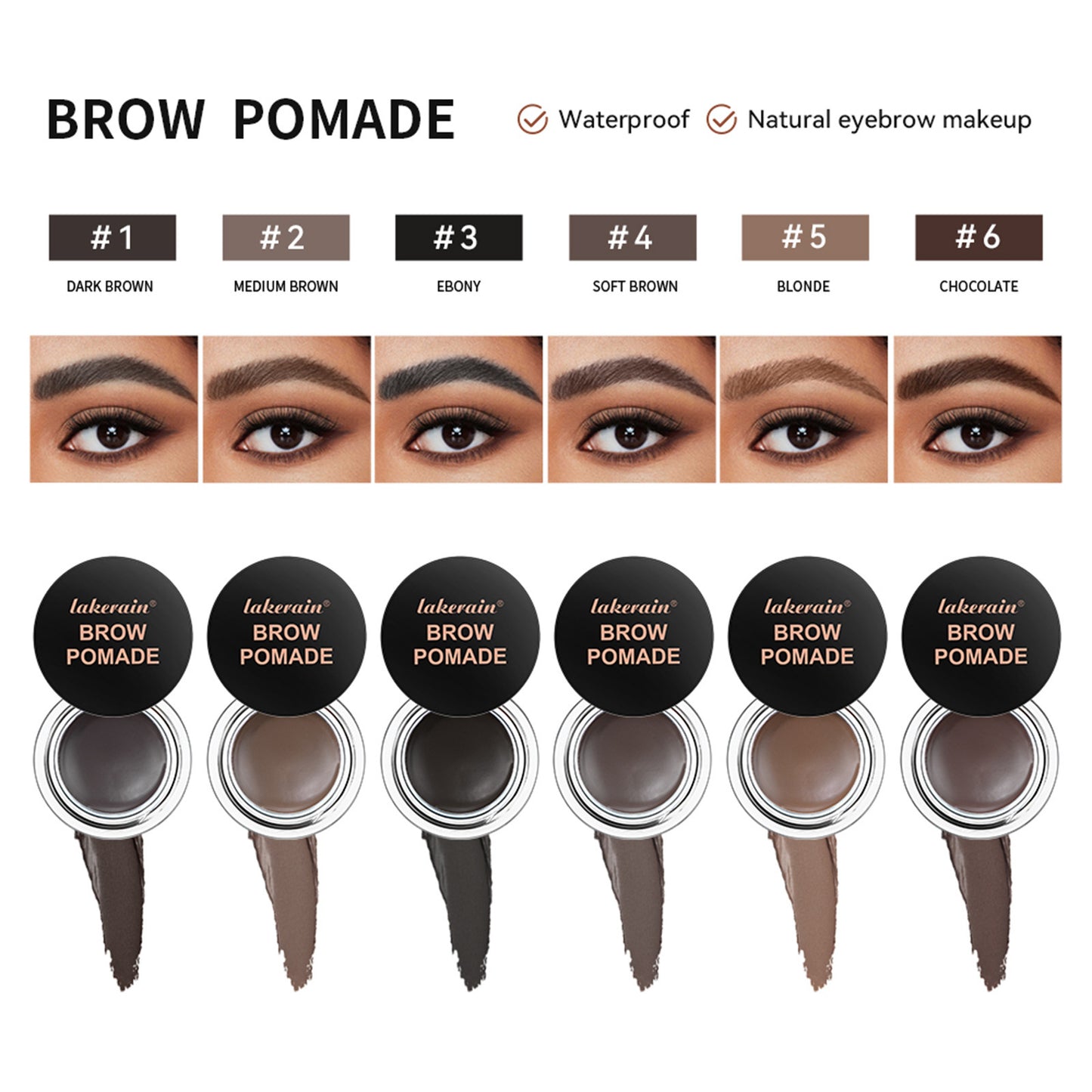 Waterproof Eyebrow Gel