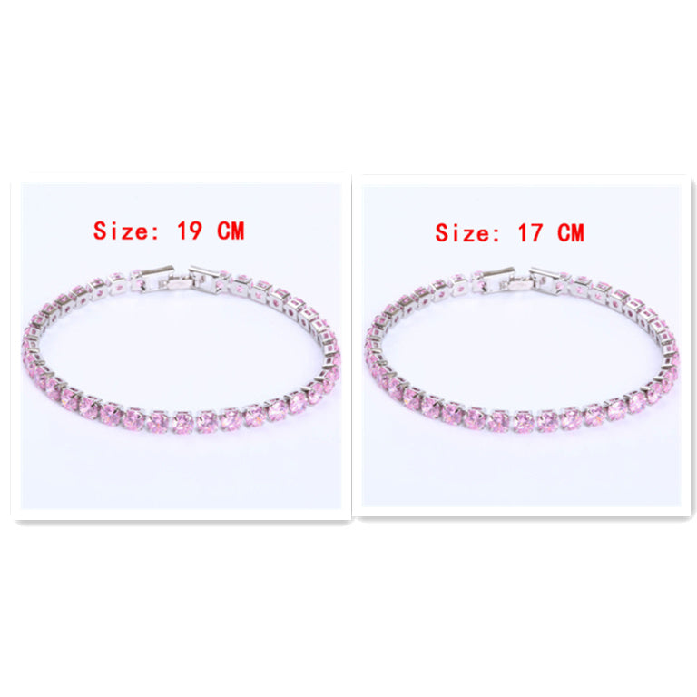 Cubic Zirconia Tennis Bracelets