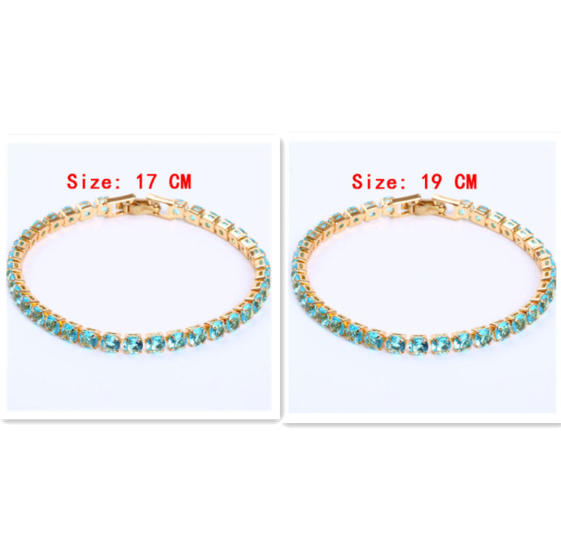 Cubic Zirconia Tennis Bracelets