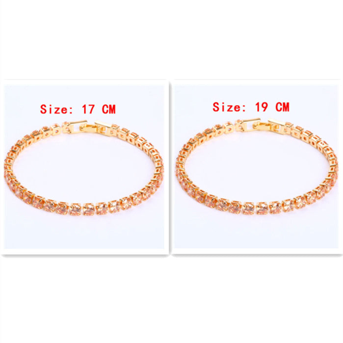 Cubic Zirconia Tennis Bracelets