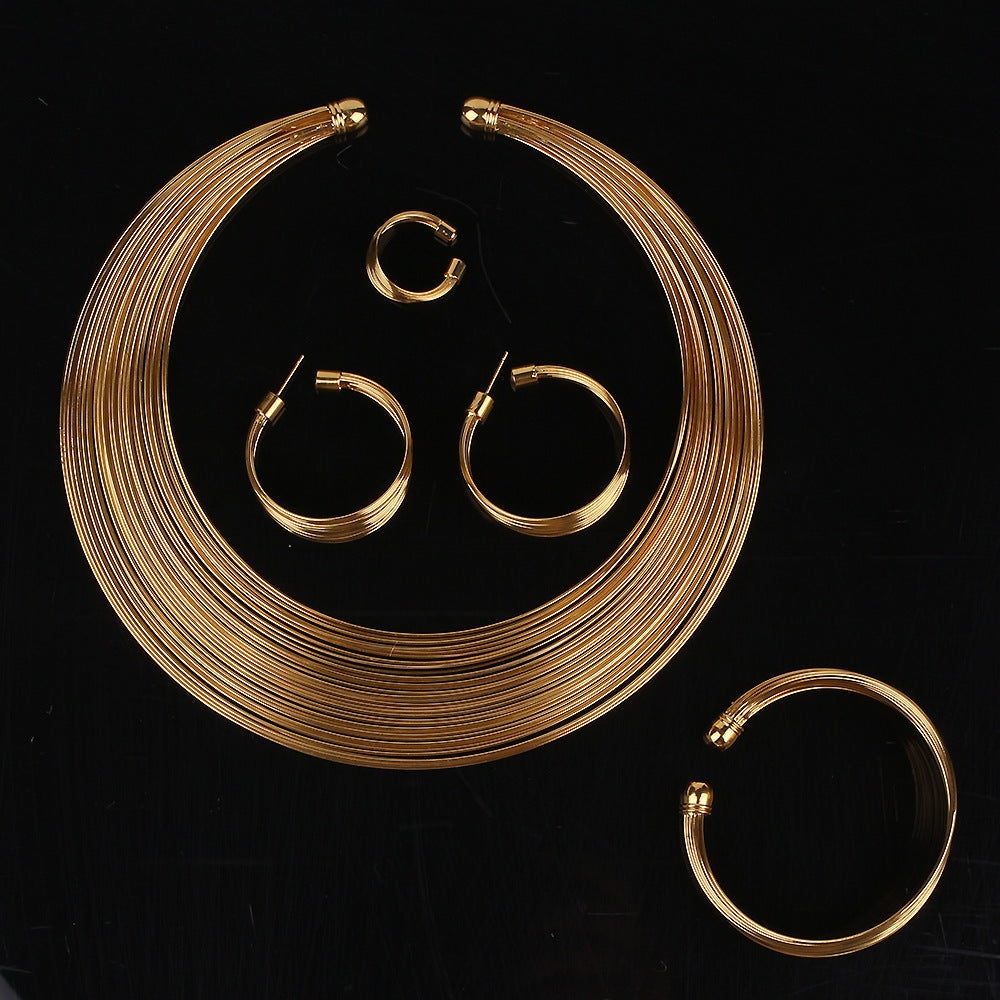 Elegant Jewelry Set – Bracelet & Ring