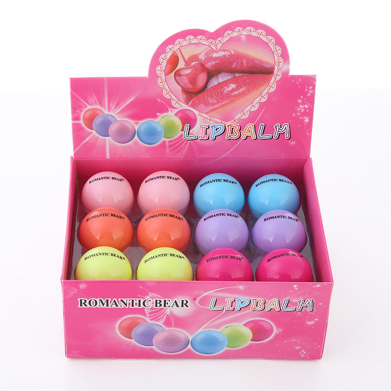 Fruity Cartoon Lip Balm – Moisturizing Plant-Based Gloss