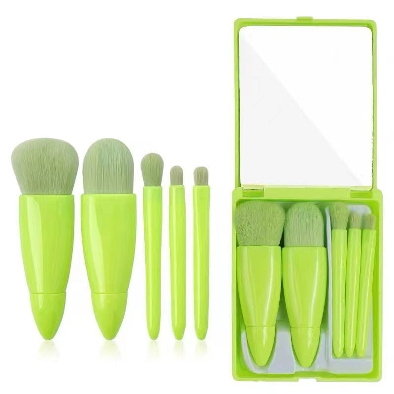 5-Piece Travel Makeup Brush Set
