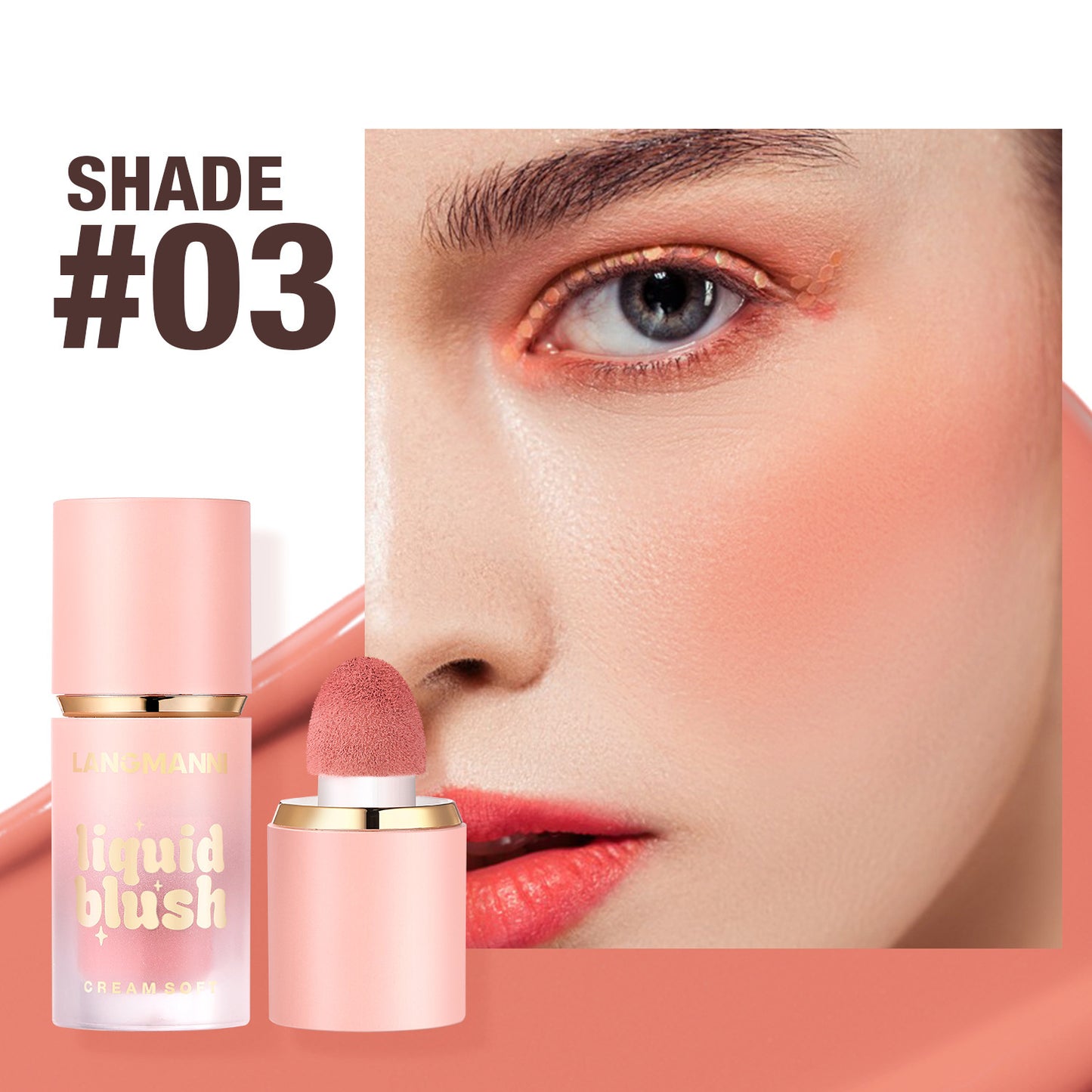 Tinted Liquid Blush – Smooth Glow & Natural Definition