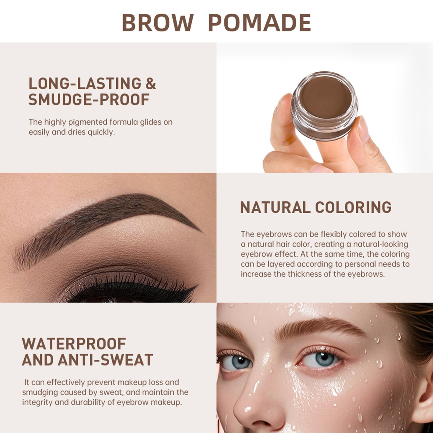 Waterproof Eyebrow Gel