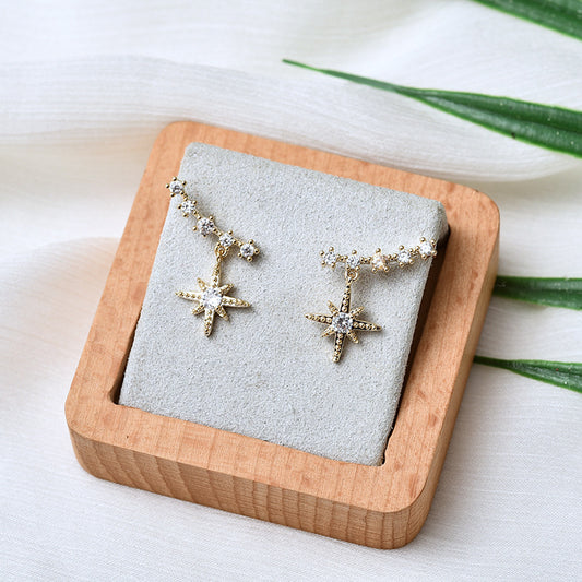 Chic Geometry: Eight-Sided Earrings