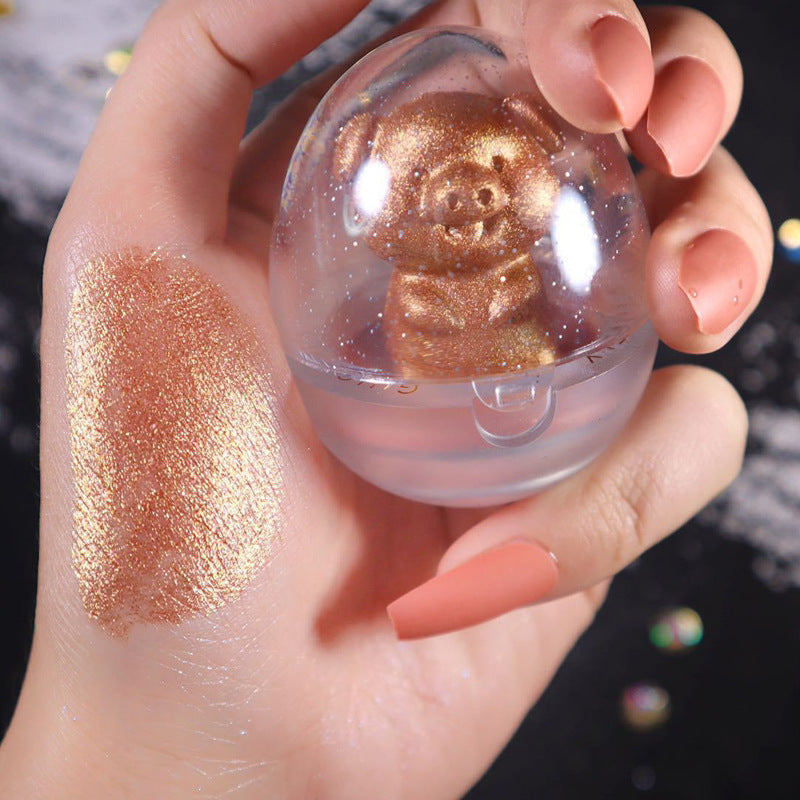 Holographic Animal Highlighter Palette – Glitter, Shine & Glow