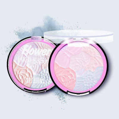 Prism Glow Rainbow Highlighter – Multicolor Radiance