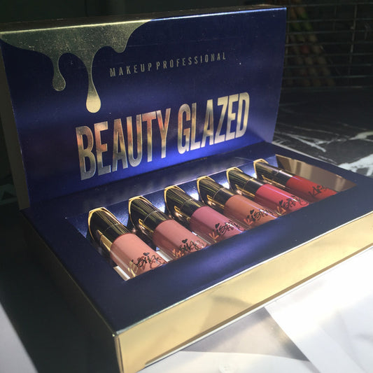 Beauty glazed 6 pcs Lipstick Set