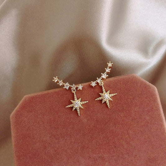 Chic Geometry: Eight-Sided Earrings