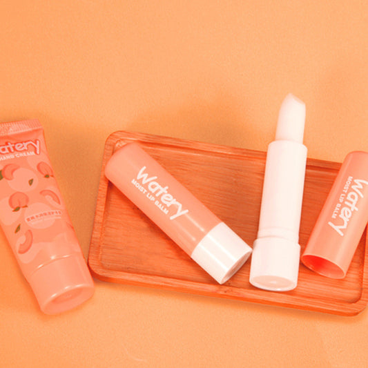 Fruit Care Set – Avocado, Peach & Strawberry Balm + Hand Cream