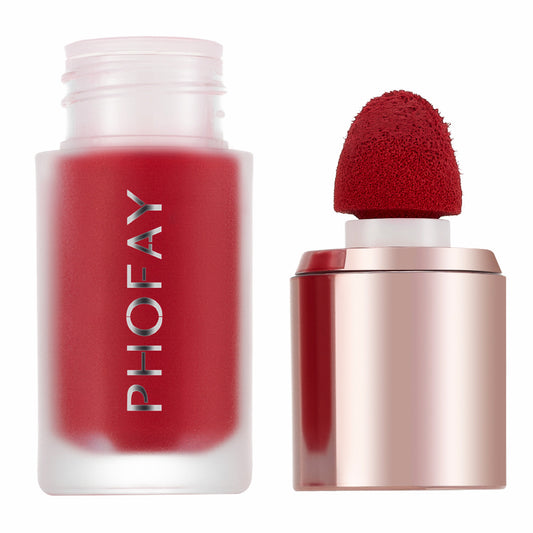 Phofay Mousse Liquid Blush – Airy Texture, Natural Flush