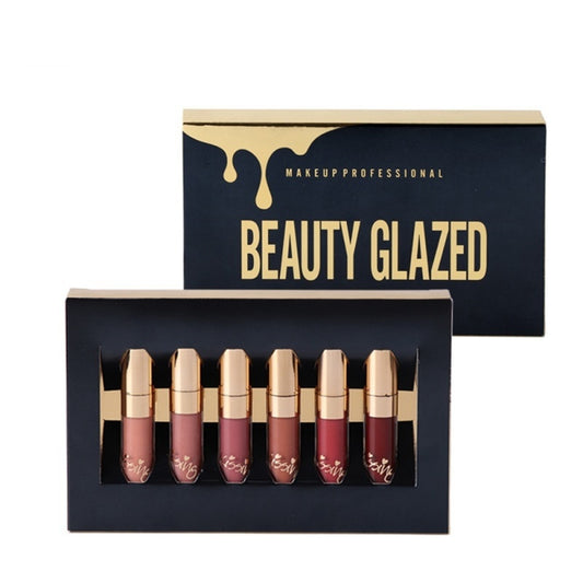 Beauty glazed 6 pcs Lipstick Set