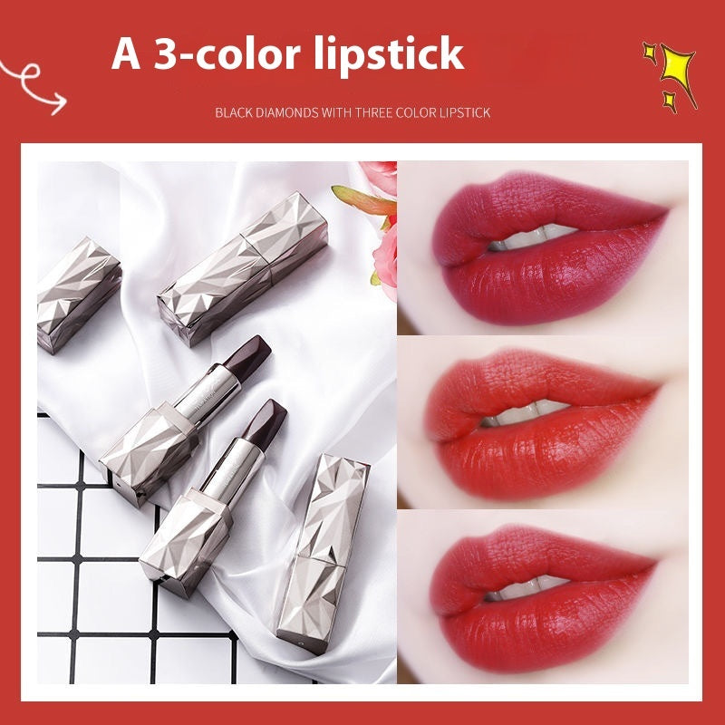 Angel's Temptation Black Diamond 3-in-1 Matte Lipstick