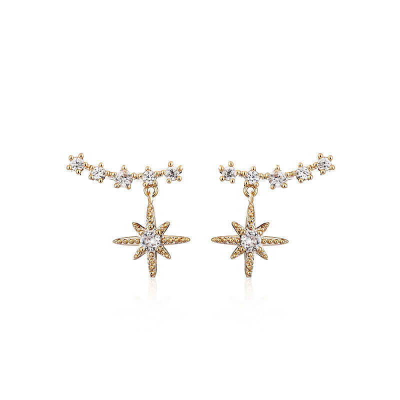 Chic Geometry: Eight-Sided Earrings