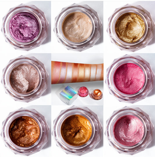 Mermaid Glow Jelly Highlighter – Face, Eyes & Body Sparkle