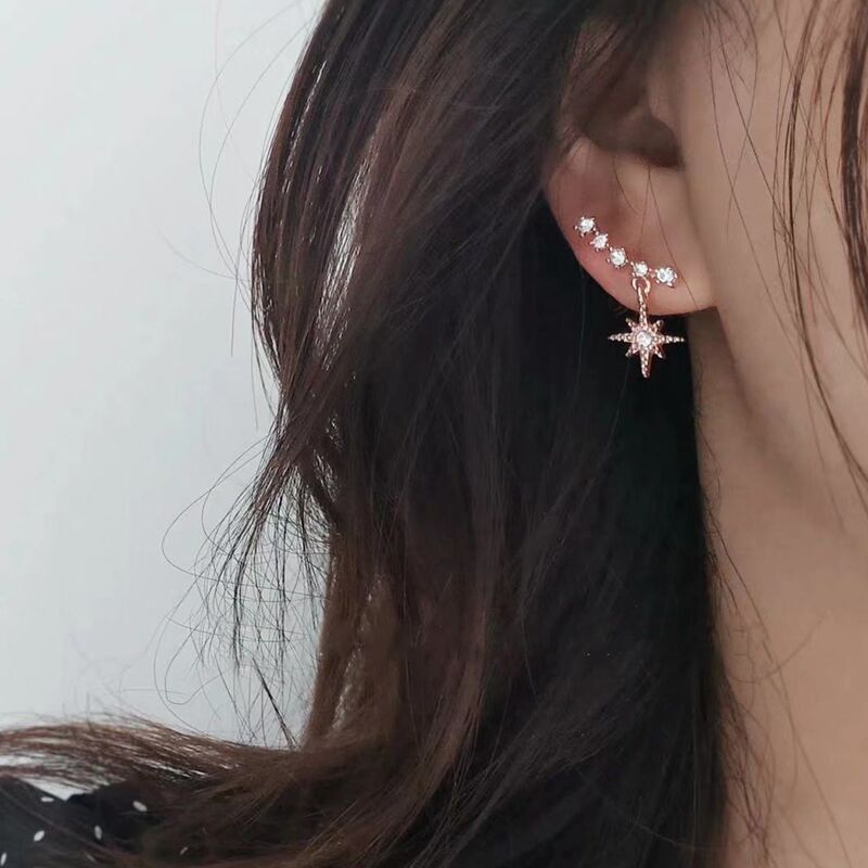 Chic Geometry: Eight-Sided Earrings