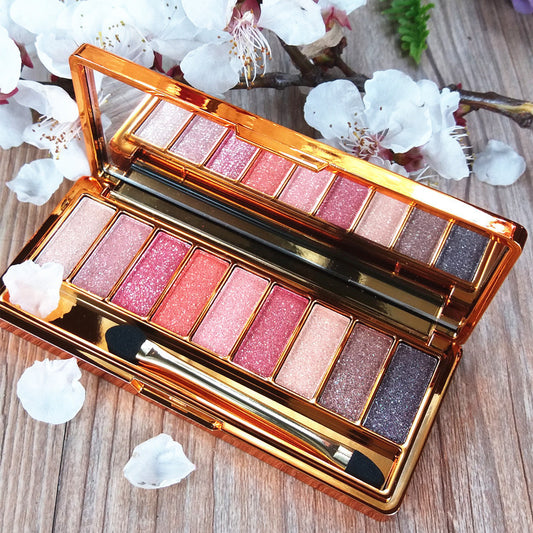 Korea Bear Winnie 9-Color Diamond Eyeshadow Palette