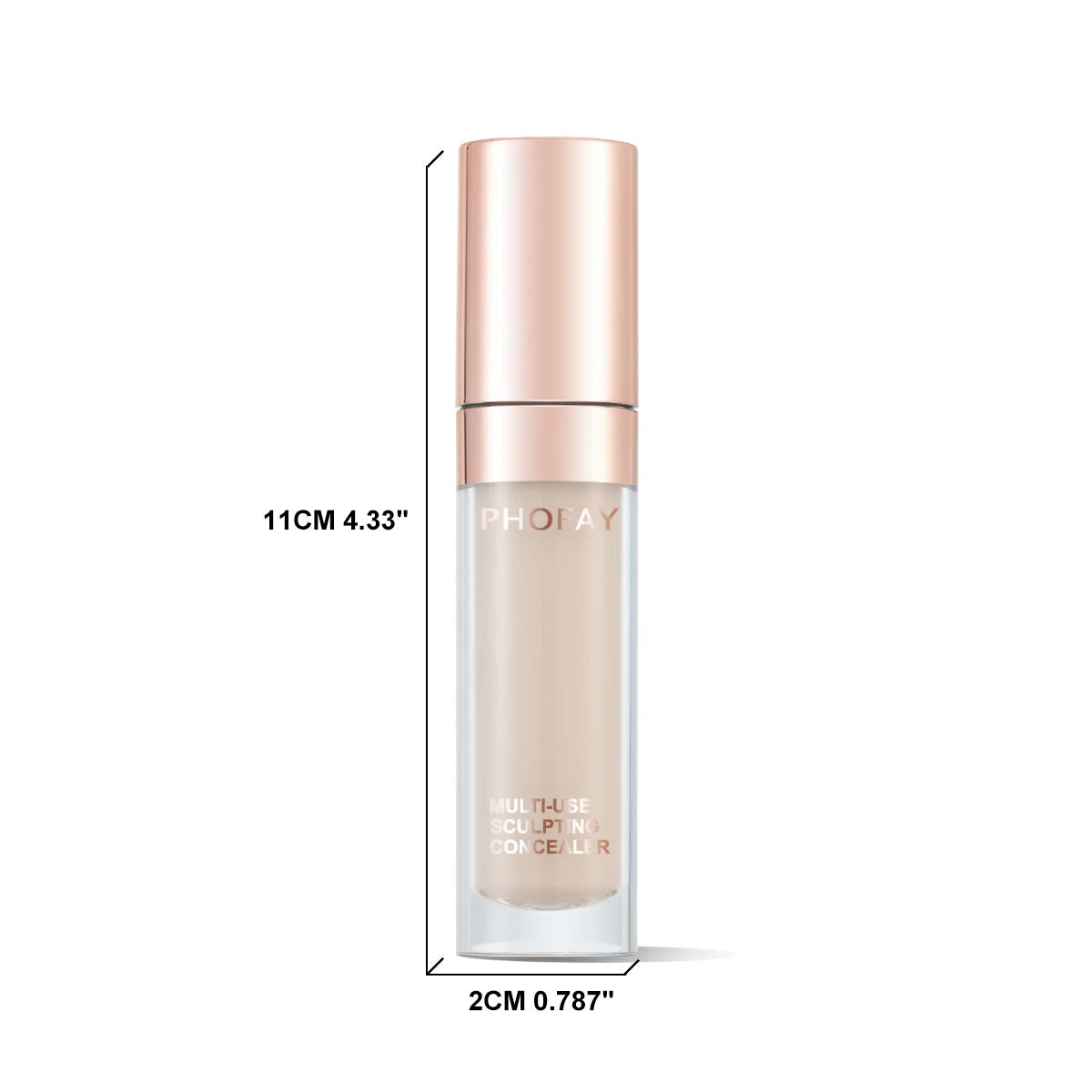PHOFAY Super Coverage Concealer – Multi-Use, Flawless Finish