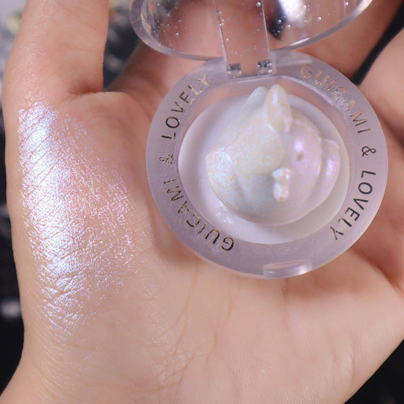 Holographic Animal Highlighter Palette – Glitter, Shine & Glow