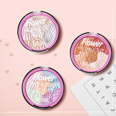 Prism Glow Rainbow Highlighter – Multicolor Radiance