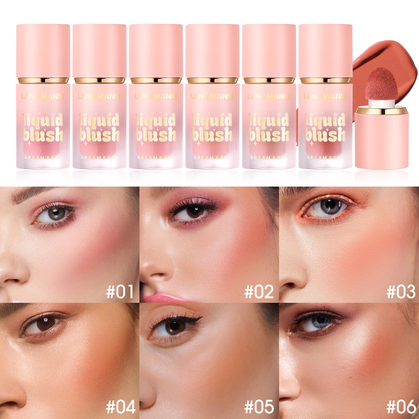 Tinted Liquid Blush – Smooth Glow & Natural Definition