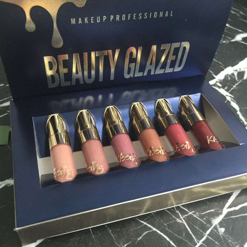 Beauty glazed 6 pcs Lipstick Set
