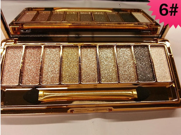 Korea Bear Winnie 9-Color Diamond Eyeshadow Palette