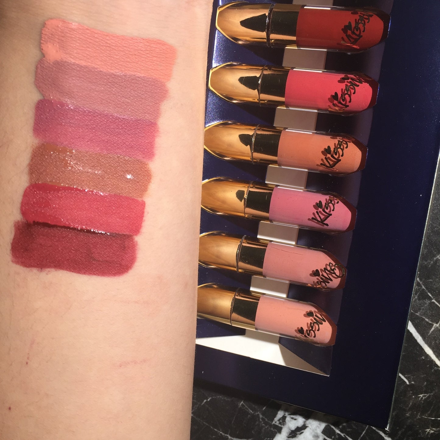 Beauty glazed 6 pcs Lipstick Set