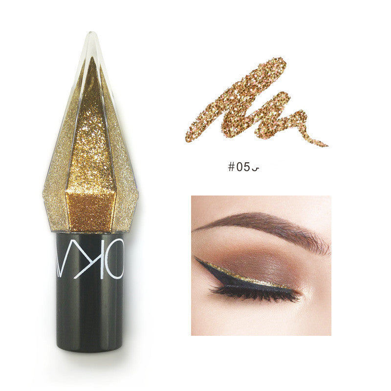 5-Color Liquid Eyeshadow & Eyeliner Set