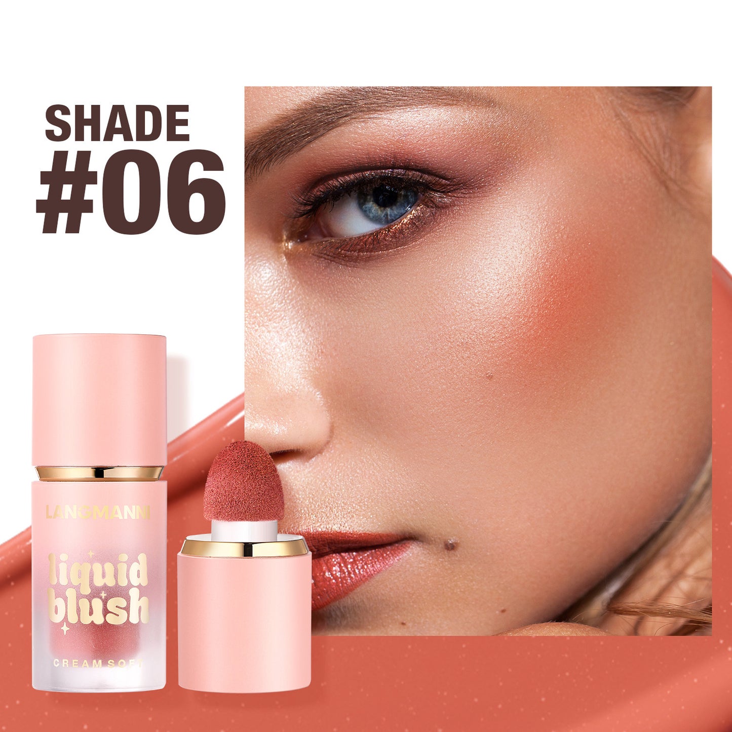 Tinted Liquid Blush – Smooth Glow & Natural Definition
