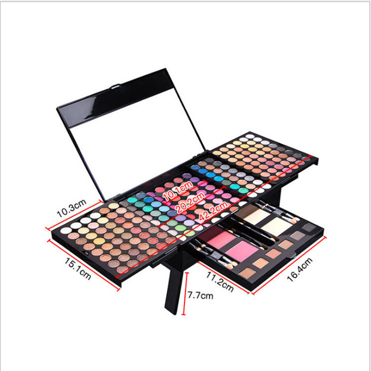 194-Color Pro Eyeshadow Palette – Matte & Shimmer Finish