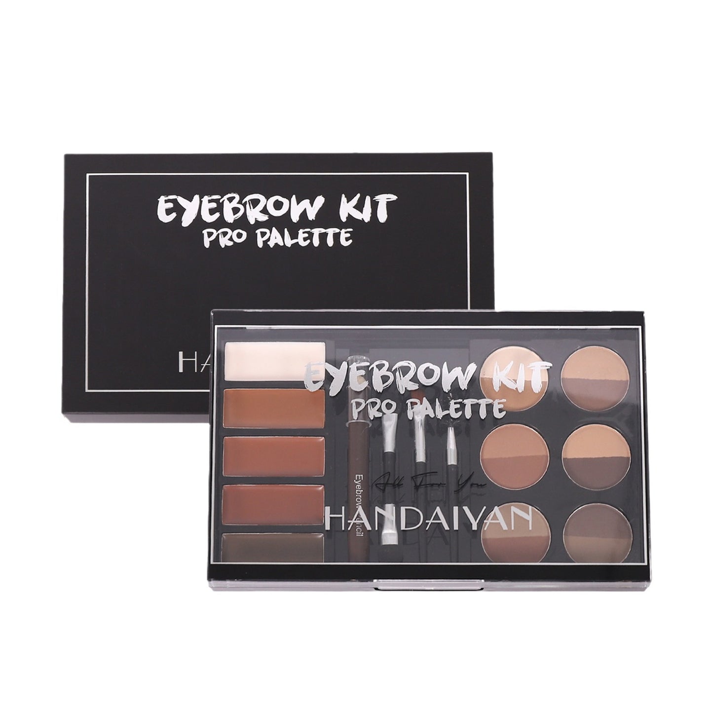 3-in-1 Waterproof Eyebrow Palette