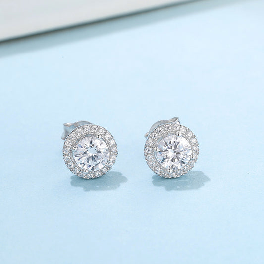 Radiant Spark – S925 Moissanite Jewelry Set