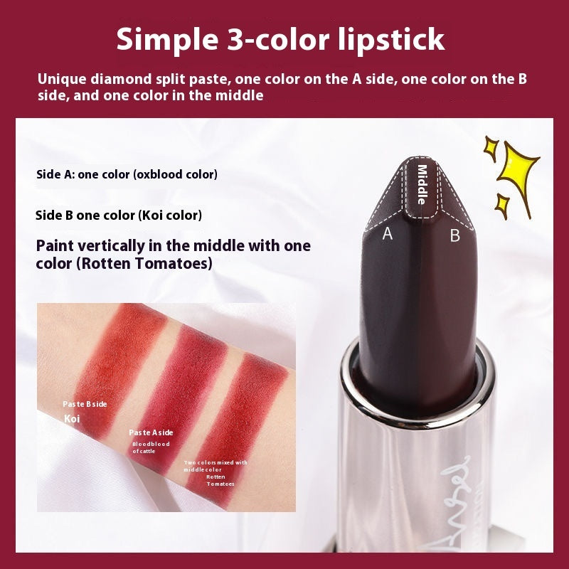 Angel's Temptation Black Diamond 3-in-1 Matte Lipstick